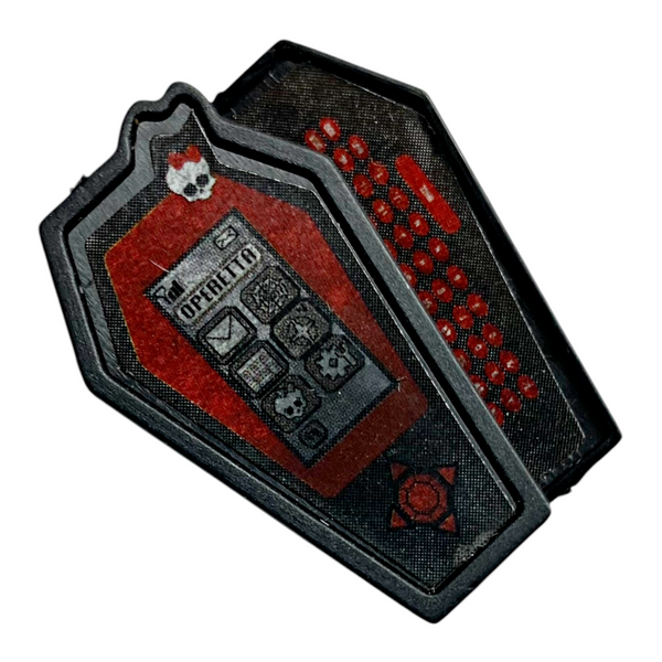 Monster High Operetta Dot Dead Gorgeous  Doll Replacement Red iCoffin Cell Phone