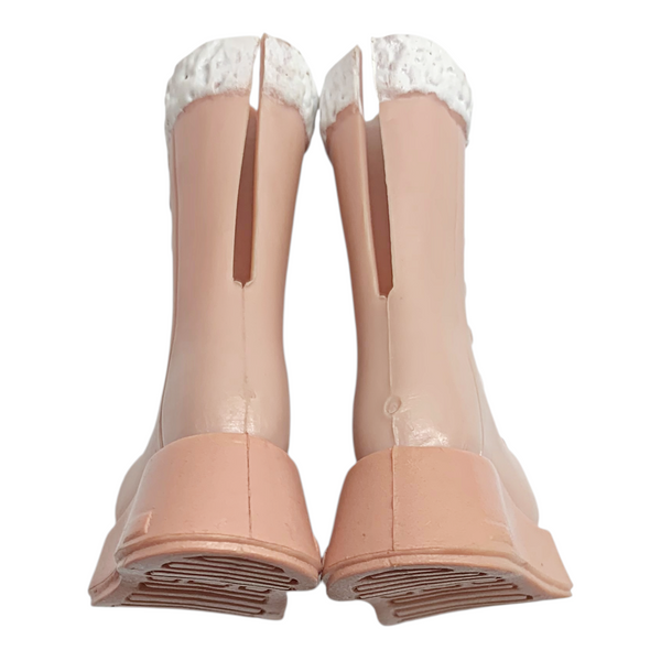 Mattel Barbie My Scene Doll Replacement Shoes Tan & Brown Platform Boots