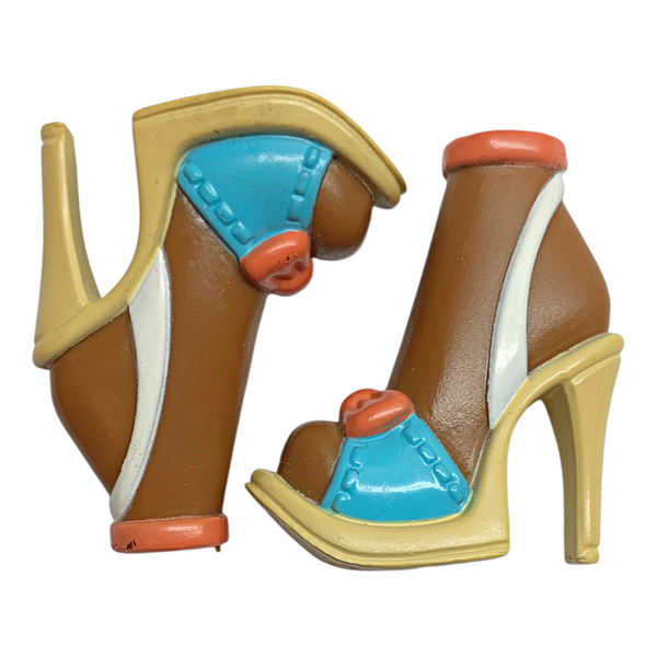 Mattel Barbie My Scene Jammin' In Jamaica Cruisin' The Boardwalk Jai Doll Replacement Shoes