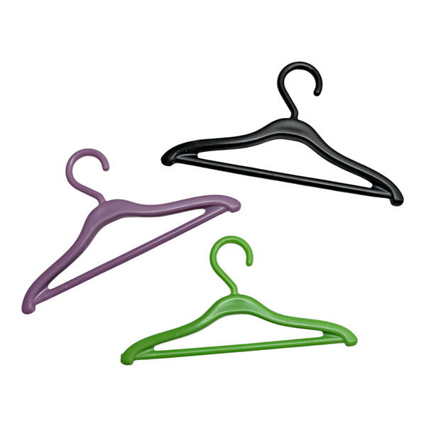 Mattel Barbie My Scene Closet Playset Replacement Set Of 3x Clothes Hangers