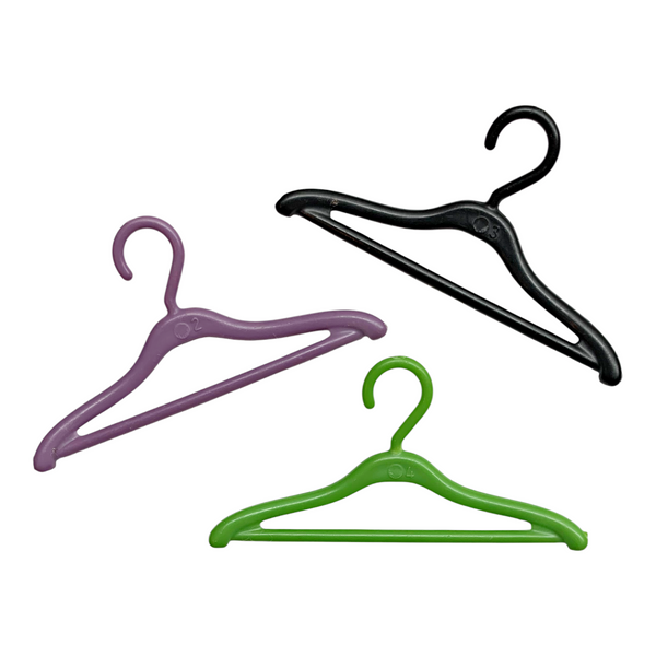 Mattel Barbie My Scene Closet Playset Replacement Set Of 3x Clothes Hangers