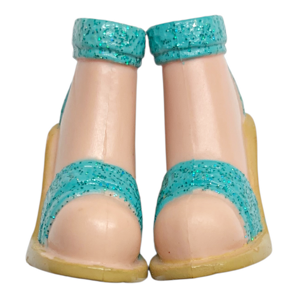 Mattel Barbie My Scene Fab Faces Nolee Doll Replacement Glitter Shoes