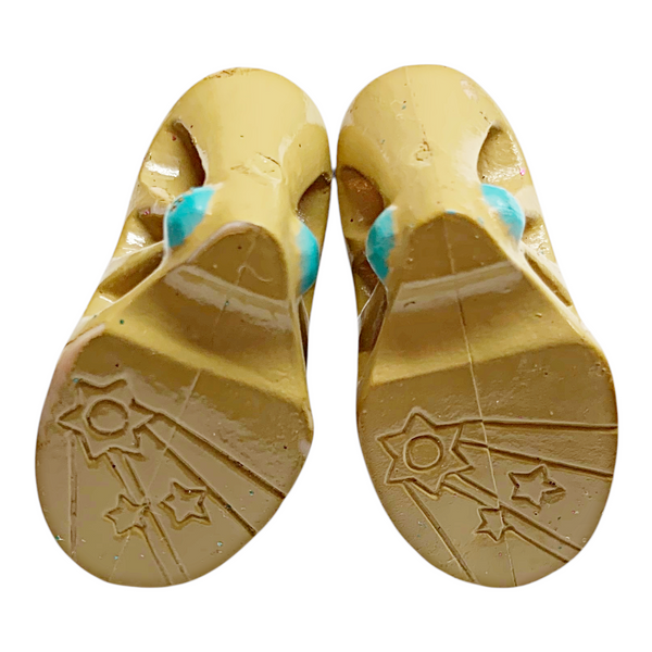 Mattel Barbie My Scene Fab Faces Nolee Doll Replacement Glitter Shoes