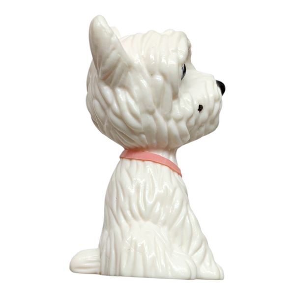 Mattel Barbie My Scene Kennedy Doll Replacement White Yorkie Puppy Dog Part