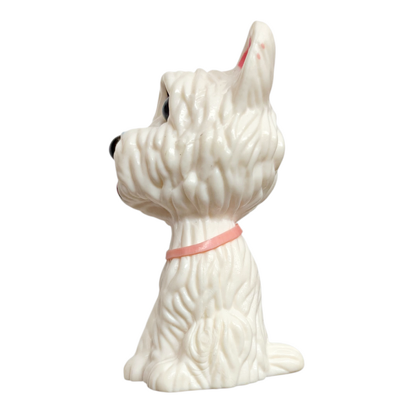 Mattel Barbie My Scene Kennedy Doll Replacement White Yorkie Puppy Dog Part
