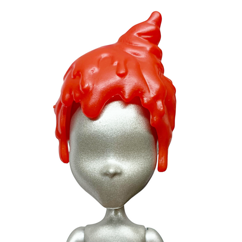 Monster High Spooky Sweet Inner Monster Doll Red Ice Cream Style Prototype / Test Shot Wig