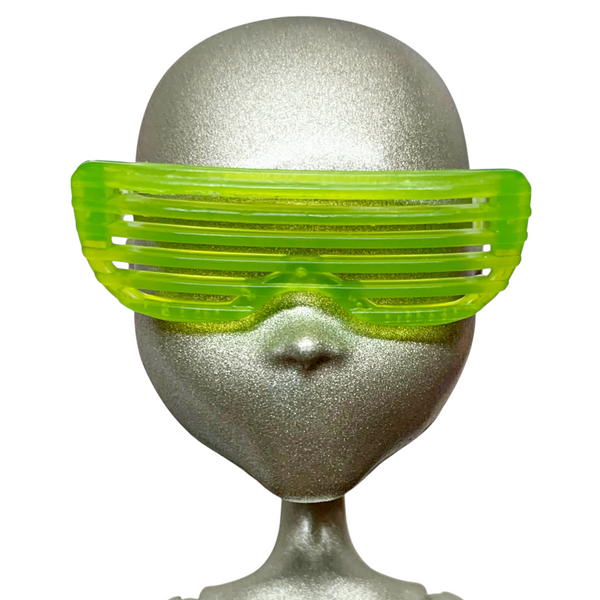 Retro 80's Style Green Glasses Fits Monster High G1 Size Dolls