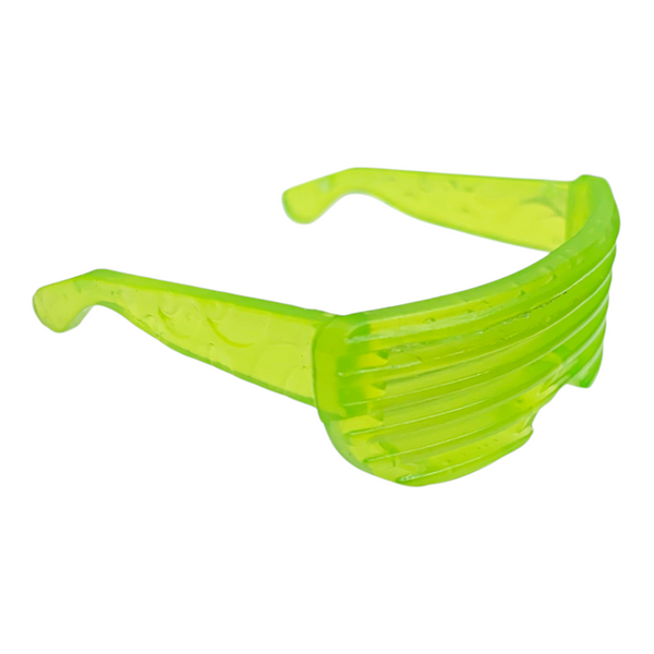 Retro 80's Style Green Glasses Fits Monster High G1 Size Dolls