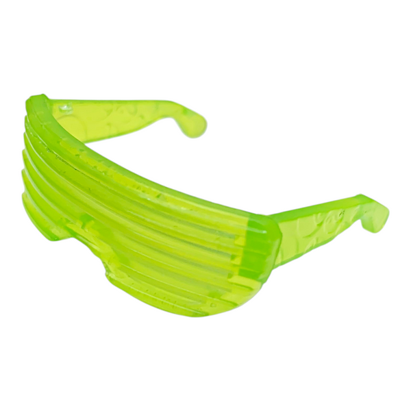 Retro 80's Style Green Glasses Fits Monster High G1 Size Dolls