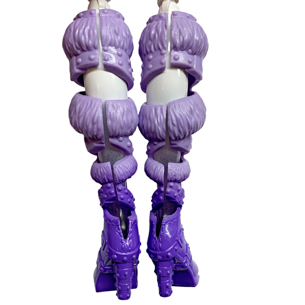 Monster High Clawdeen Skulltimate Secrets Fearidescent Doll Replacement Purple Shoes