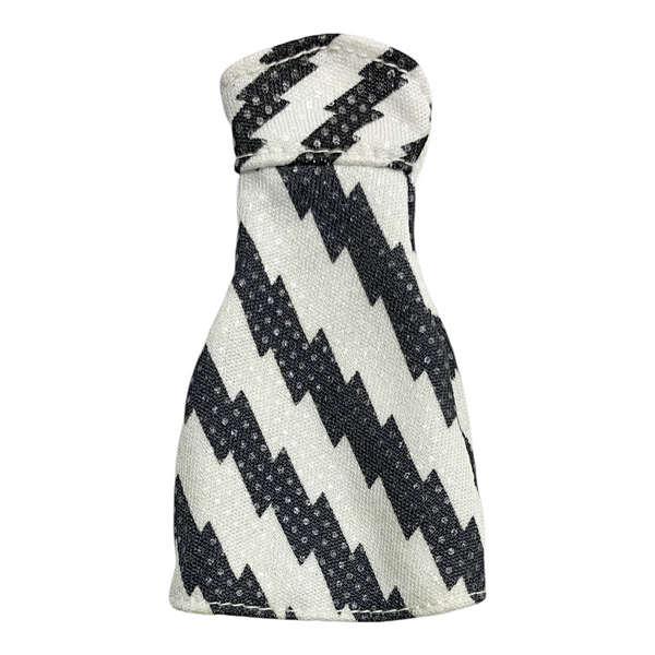 Monster High Frankie Stein Dawn Of The Dance Doll Outfit Replacement Black And White Dress