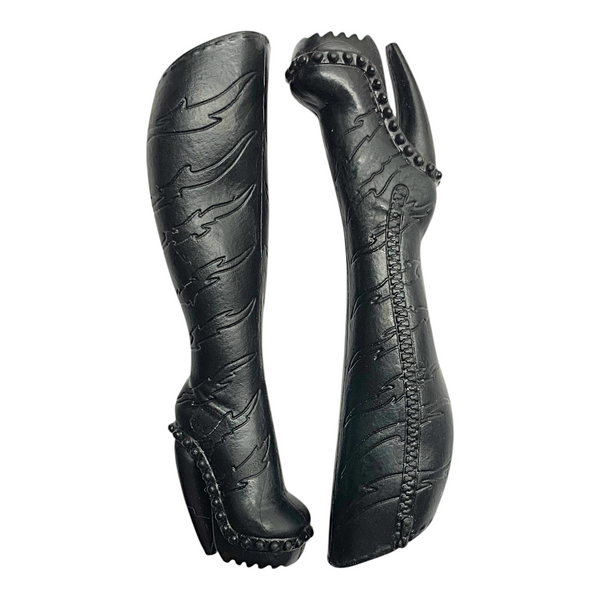 Monster High Toralei Fierce Rockers Doll Replacement Shoes Tall Black Boots