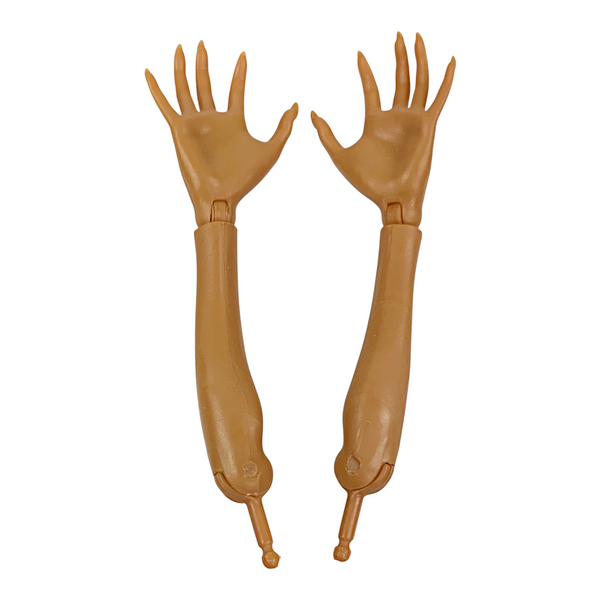 Monster High Clawdeen Wolf Skull Shores Doll Replacement Pair Of Lower Arm Parts