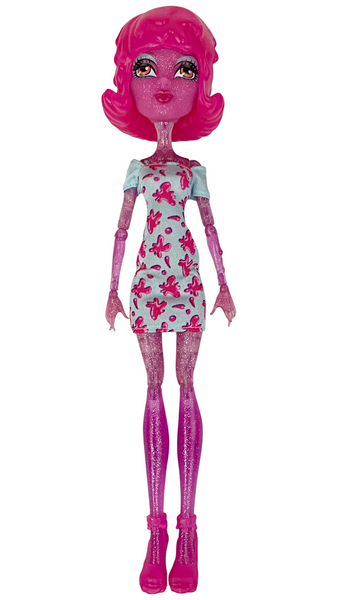 Monster High Create-A-Monster Pink Blob Girl Doll With Wig & Outfit