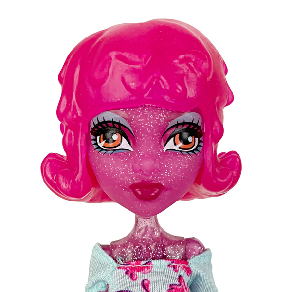 Monster High Create-A-Monster Pink Blob Girl Doll With Wig & Outfit