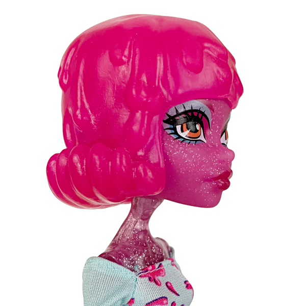 Monster High Create-A-Monster Pink Blob Girl Doll With Wig & Outfit