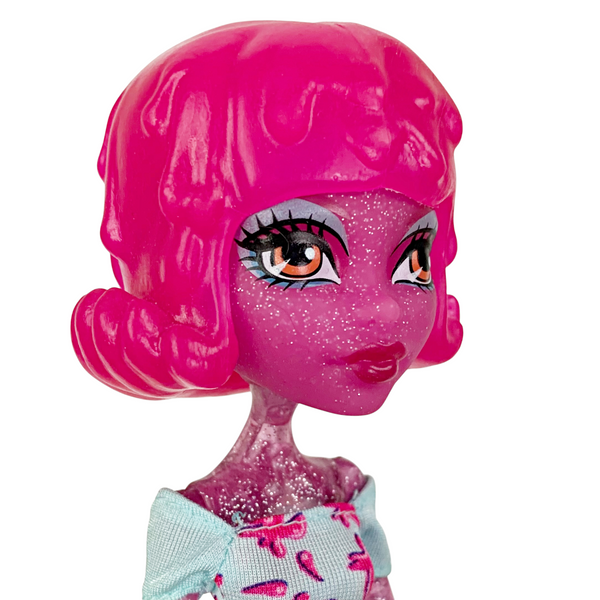 Monster High Create-A-Monster Pink Blob Girl Doll With Wig & Outfit
