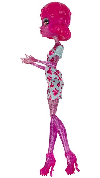 Monster High Create-A-Monster Pink Blob Girl Doll With Wig & Outfit