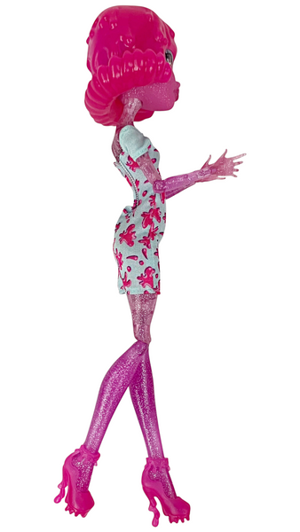 Monster High Create-A-Monster Pink Blob Girl Doll With Wig & Outfit