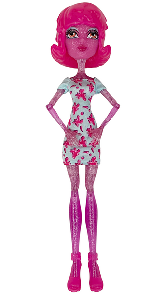 Monster High Create-A-Monster Pink Blob Girl Doll With Wig & Outfit