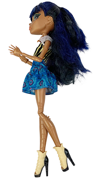 Monster High Robecca Steam Coffin Bean Doll With Outfit