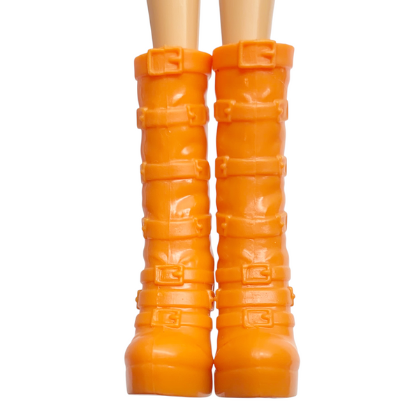 Winx Club Stella Concert Collection Doll Replacement Shoes Orange Boots