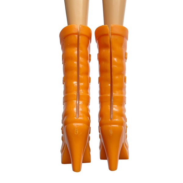 Winx Club Stella Concert Collection Doll Replacement Shoes Orange Boots