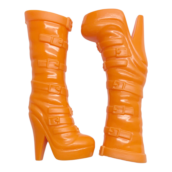 Winx Club Stella Concert Collection Doll Replacement Shoes Orange Boots