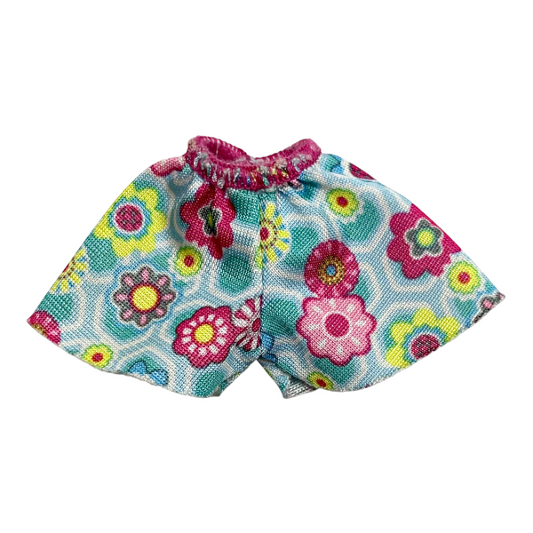 Mattel Enchantimals Taylee Turtle Doll Outfit Replacement Blue Floral Shorts