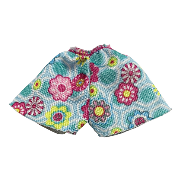 Mattel Enchantimals Taylee Turtle Doll Outfit Replacement Blue Floral Shorts