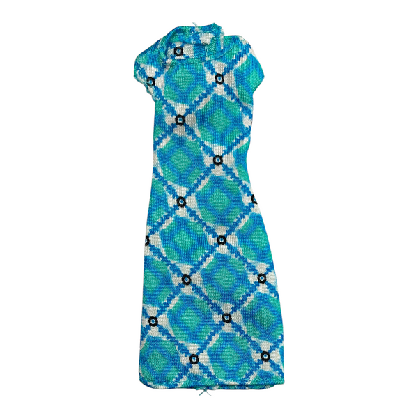 Monster High Frankie Stein Voltageous Hair Doll Outfit Replacement Blue Dress