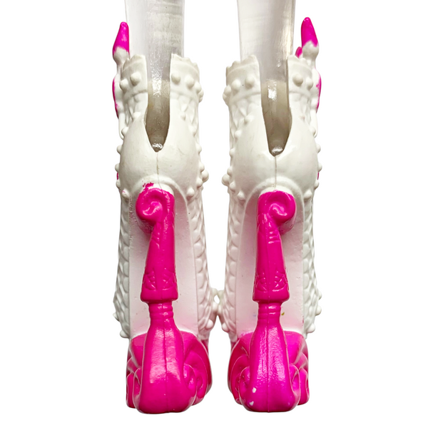 Monster High Draculaura Art Class Doll Replacement Pink & White Shoes