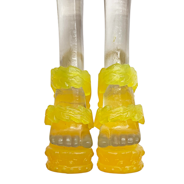 Monster High Frankie Stein Electrified Doll Replacement Yellow Strap Shoes