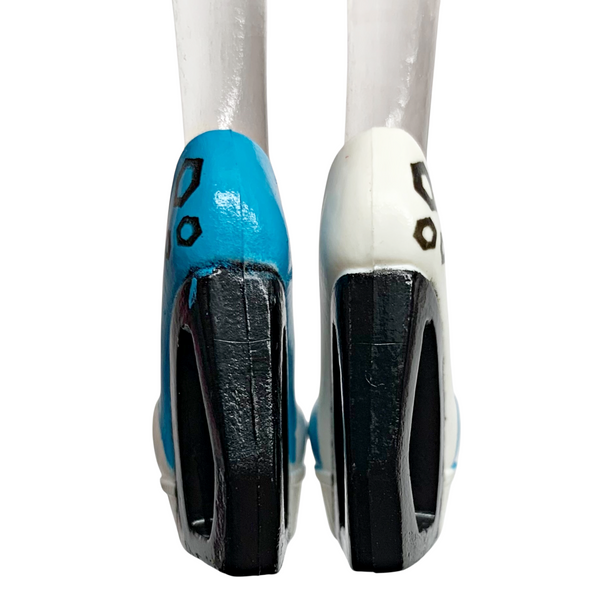 Monster High Frankie Stein Picture Day Doll Outfit Replacement Blue & White Shoes