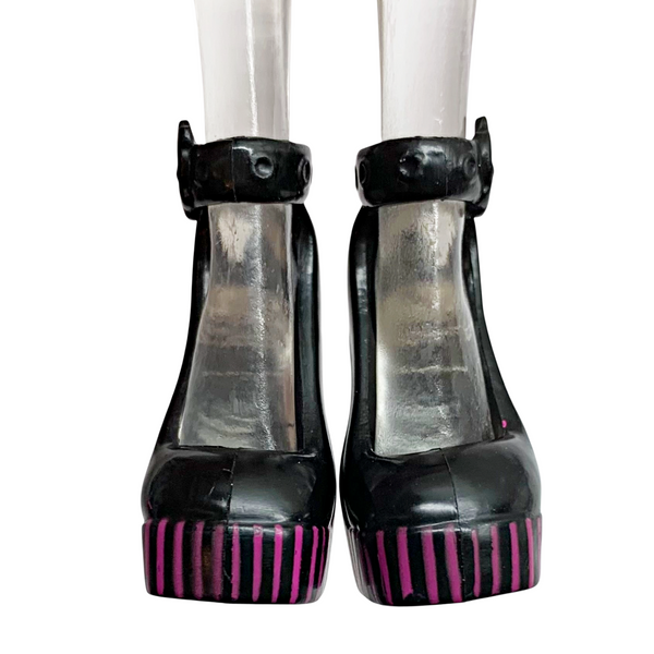 Monster High Create-A-Monster Design Lab Doll Replacement Black Shoes
