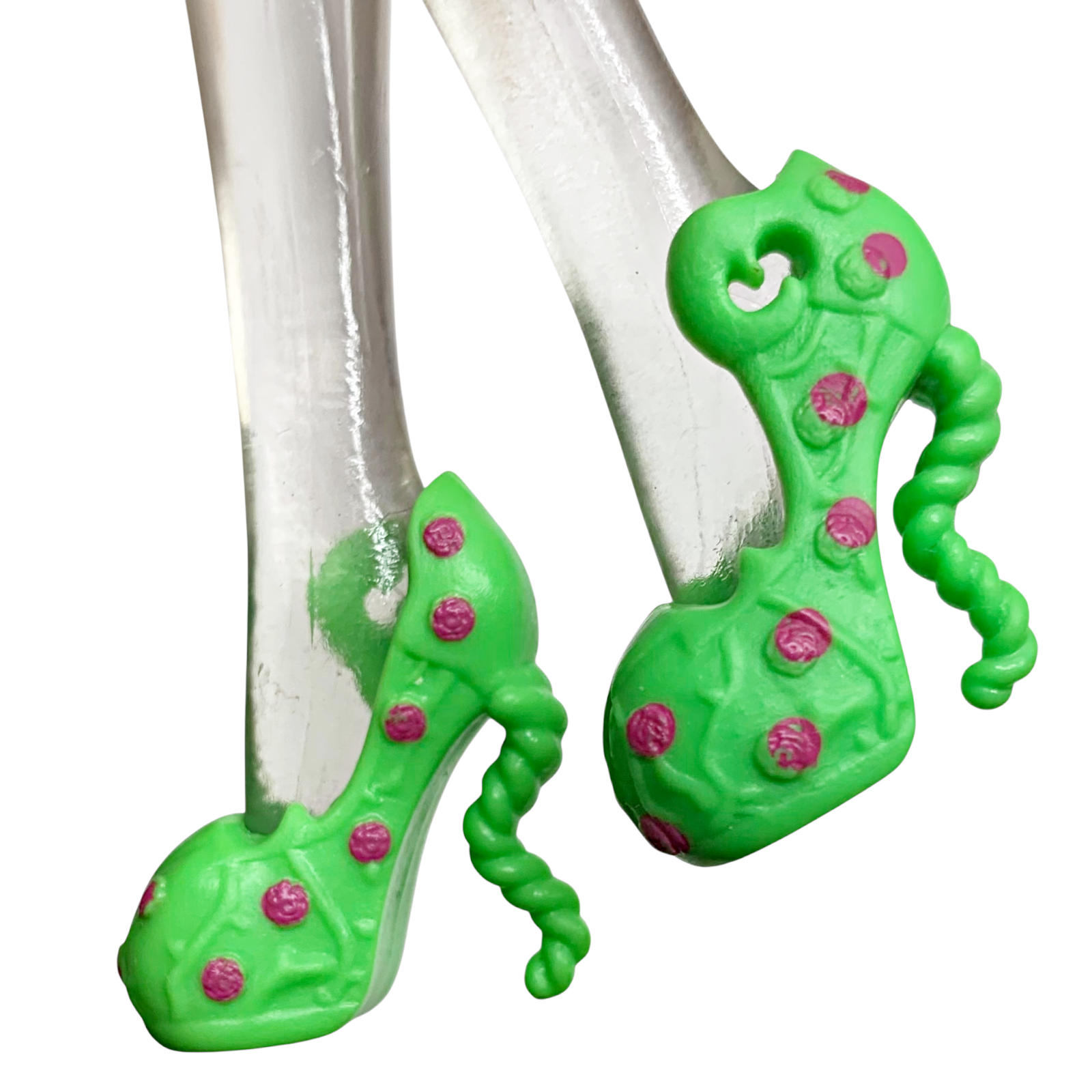 Monster High Venus McFlytrap Ghouls Night Out Doll Outfit Replacement Green & Pink Shoes