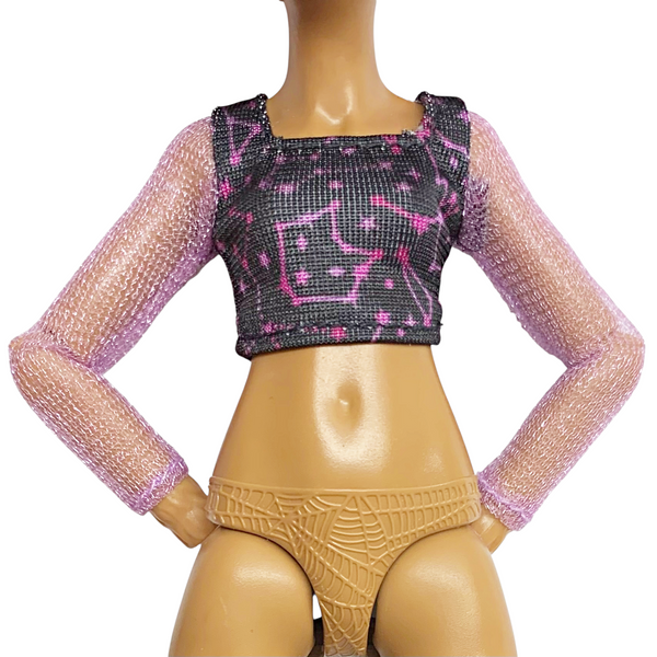 Monster High Clawdeen Wolf Skulltimate Secrets Fearidescent Doll Replacement Shirt