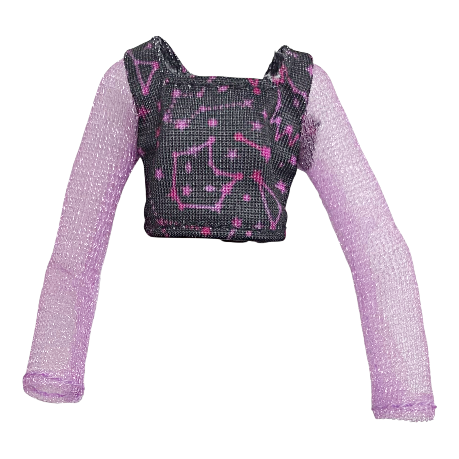 Monster High Clawdeen Wolf Skulltimate Secrets Fearidescent Doll Replacement Shirt