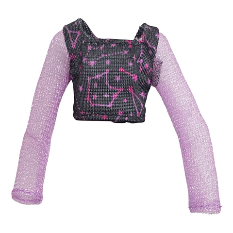 Monster High Clawdeen Wolf Skulltimate Secrets Fearidescent Doll Replacement Shirt