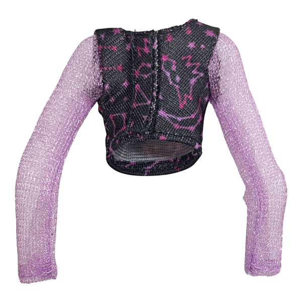 Monster High Clawdeen Wolf Skulltimate Secrets Fearidescent Doll Replacement Shirt