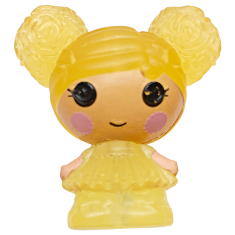 Lalaloopsy Tinies #116 Mari Golden Petals Yellow Translucent Small Bead Style Doll