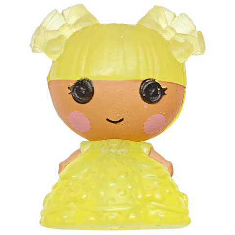 Lalaloopsy Tinies #158 Blossom Flowerpot Yellow Translucent Small Bead Style Doll