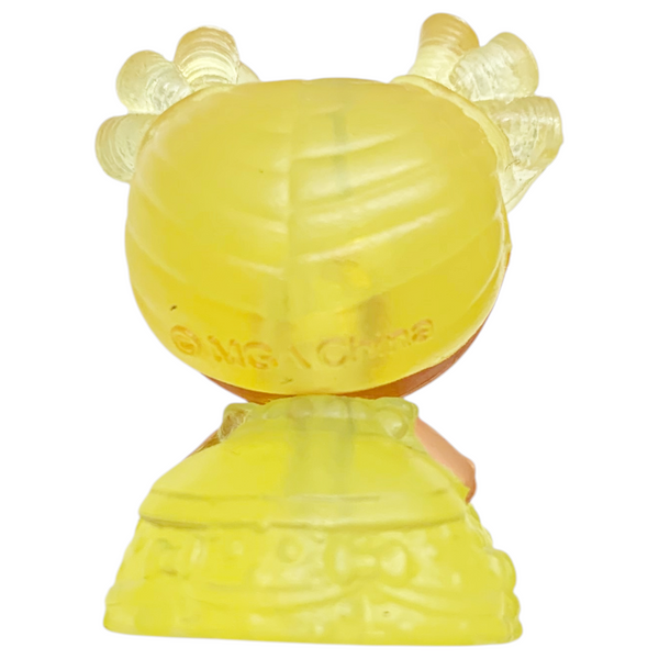 Lalaloopsy Tinies #158 Blossom Flowerpot Yellow Translucent Small Bead Style Doll
