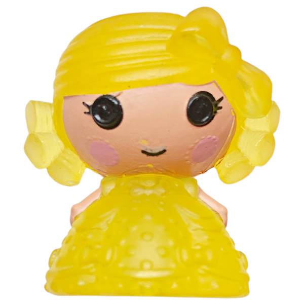 Lalaloopsy Tinies #113 Coral Sea Shells Yellow Translucent Small Bead Style Doll