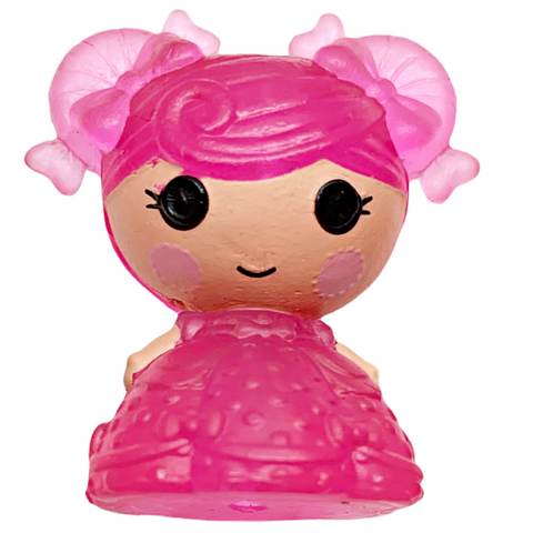 Lalaloopsy Tinies #101 Mint E. Stripes Pink Translucent Small Bead Style Doll