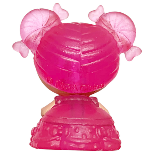 Lalaloopsy Tinies #101 Mint E. Stripes Pink Translucent Small Bead Style Doll