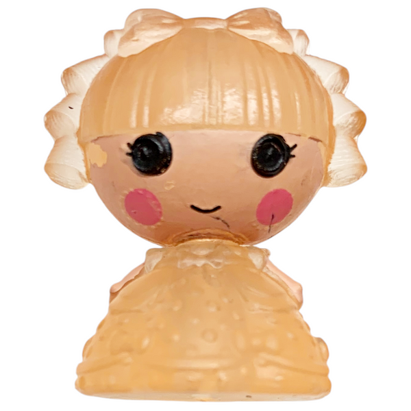 Lalaloopsy Tinies #103 Tippy Tumblelina Peach Translucent Small Bead Style Doll
