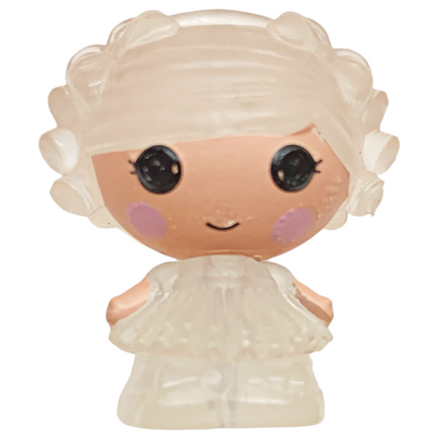 Lalaloopsy Tinies #145 Suzette La Sweet White Clear Translucent Small Bead Style Doll