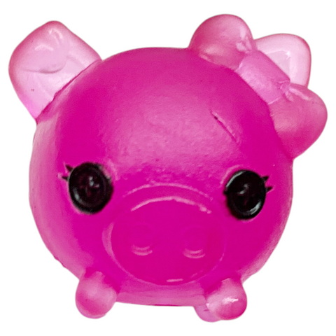 Lalaloopsy Tinies #146 Pig Pink Translucent Small Bead Style Doll