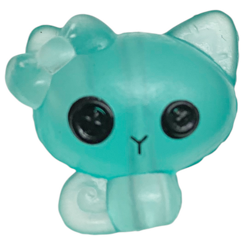 Lalaloopsy Tinies #141 Kitty Cat Blue Translucent Small Bead Style Doll